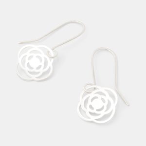 Poppy Sterling Silver Drop Earrings