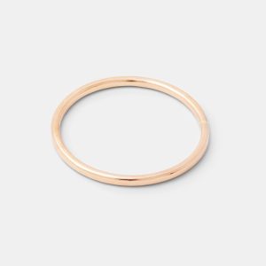 Solid Rose Gold Stacking Ring